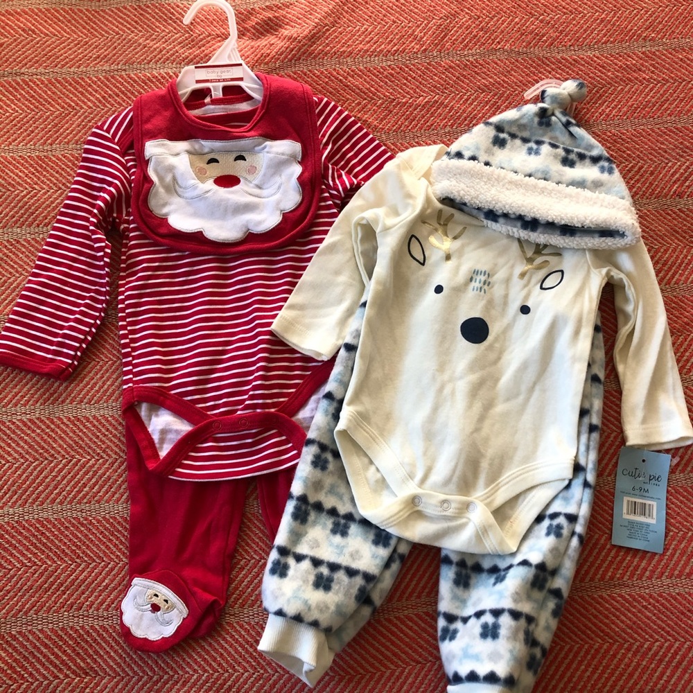 Baby Christmas outfit bundle